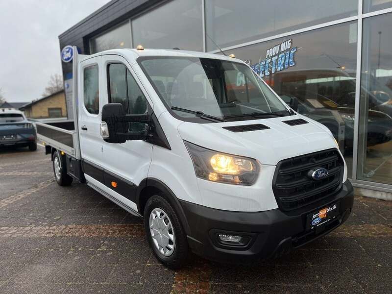 Hvid Ny 2024 Ford Transit Trend | 259.800 kr. - Billede 1/4