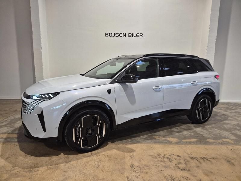 Okenite white metal Brugt 2025 Peugeot e-5008 GT SUV | 349.990 kr. (God pris) - Billede 1/4