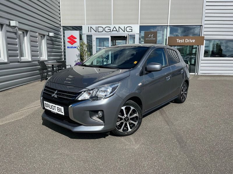 Gråmetal Brugt 2023 Mitsubishi Space Star Invite+ | 114.900 kr. - Billede 1/4