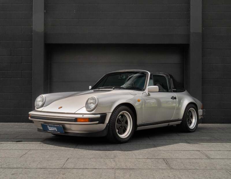 Sølvmetal Brugt 1982 Porsche 911 Cabriolet | 580.000 kr. - Billede 1/4