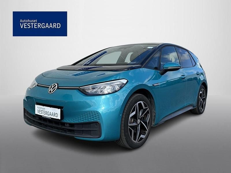 Grå Brugt 2023 VW ID.3 Pro Hatchback | 219.795 kr. (Super pris) - Billede 1/3