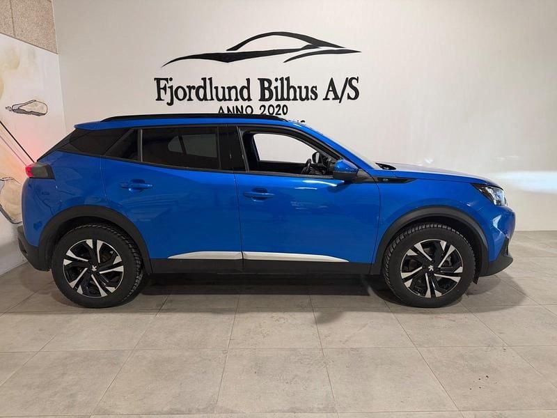 Brugt Peugeot e-2008 Allure 100 kW (136 HK) 2021 Blåmetal SUV