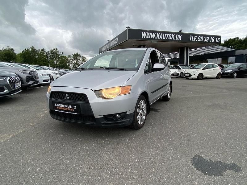 Sølv Brugt 2010 Mitsubishi Colt Intense Hatchback | 22.900 kr. - Billede 1/4