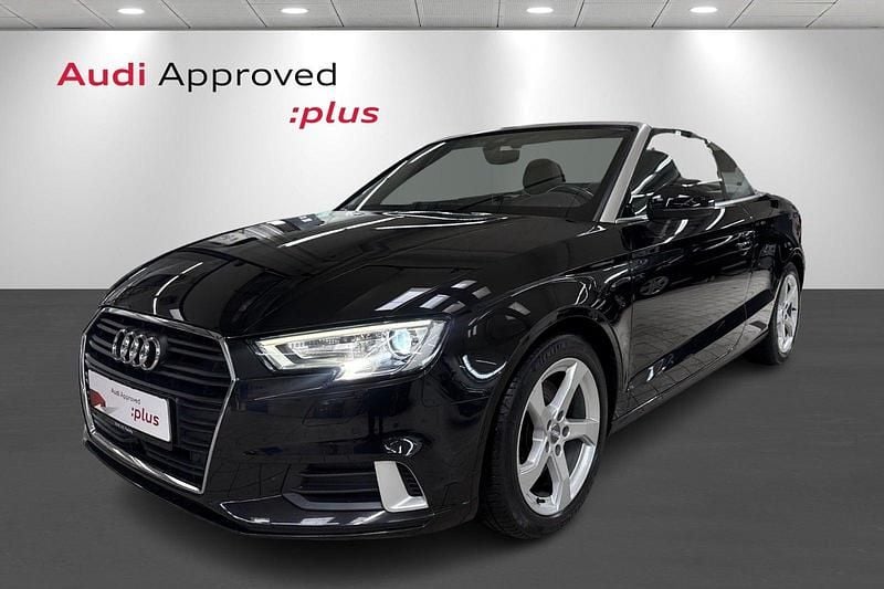 Sortmetal Brugt 2019 Audi A3 Cabriolet Sport Cabriolet | 299.900 kr. (Fair pris) - Billede 1/4