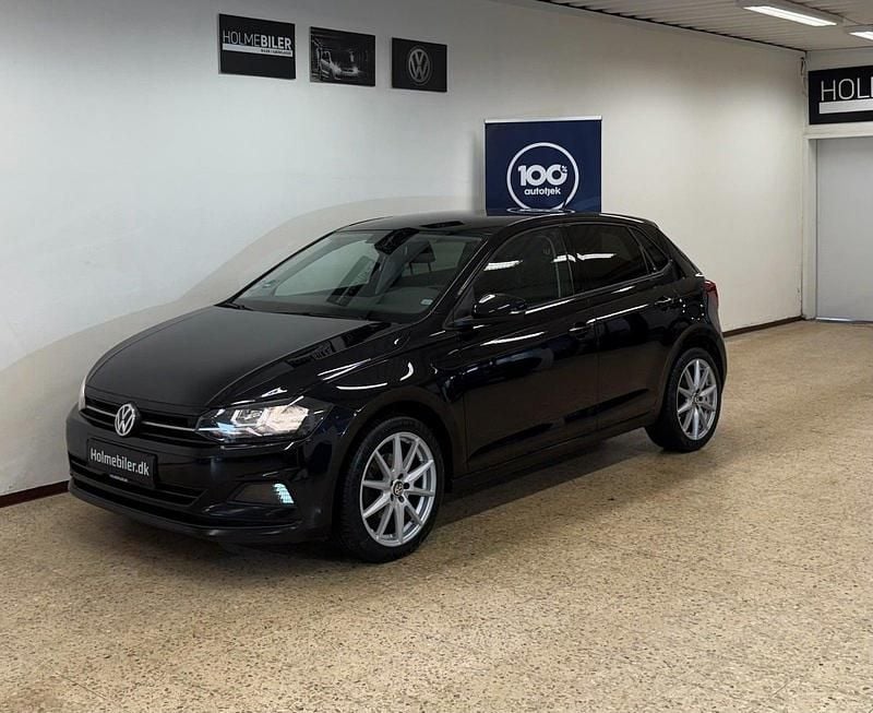 Sort Brugt 2019 VW Polo Comfortline Hatchback | 114.800 kr. (Fair pris) - Billede 1/4