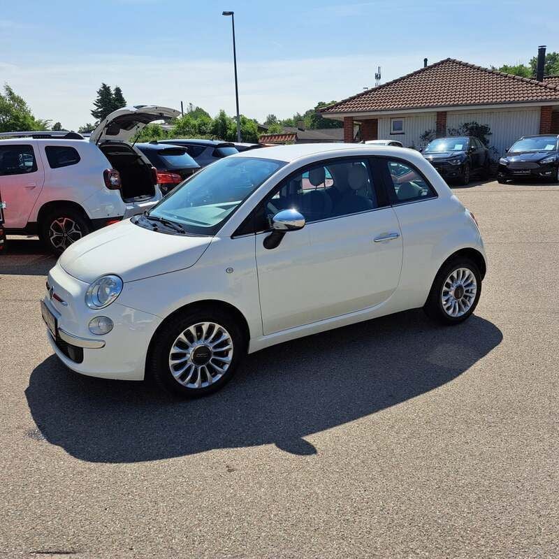 Hvid Brugt 2015 Fiat 500 Pop | 59.900 kr. (Fair pris) - Billede 1/4