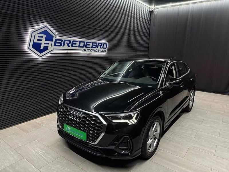 Sort Brugt 2021 Audi Q3 Sportback Ambiente SUV | 284.500 kr. (Fair pris) - Billede 1/4