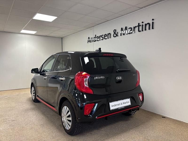 Brugt Kia Picanto GT-Line 67 HK (49 kW) 2020 Farve: aurora black Hatchback