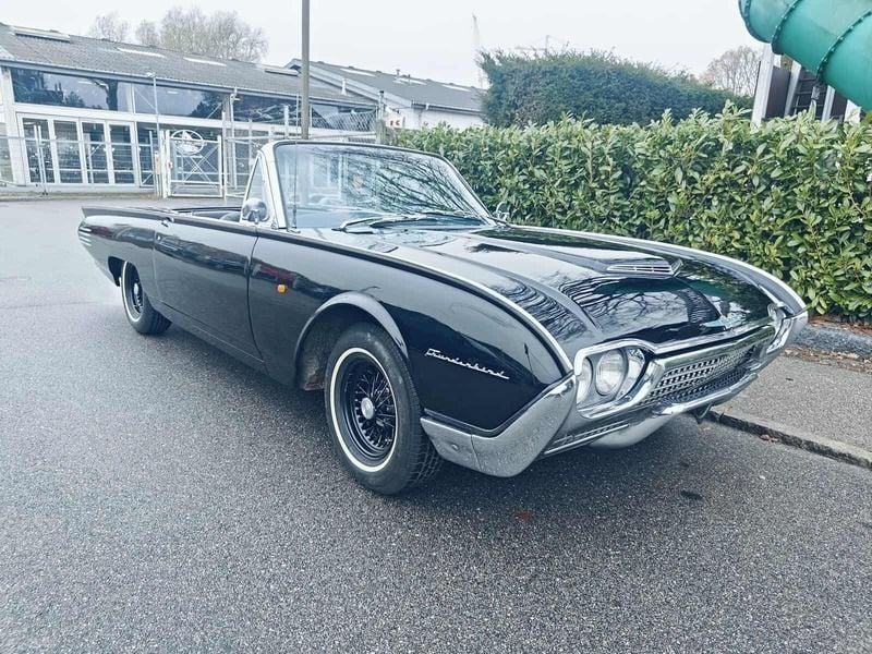 Sort Brugt 1961 Ford Thunderbird Cabriolet | 199.900 kr. - Billede 1/4