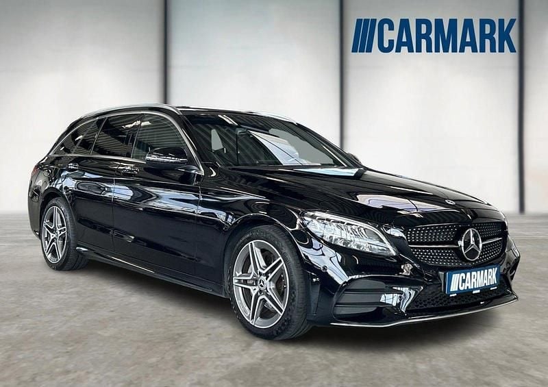 Sortmetal Brugt 2019 Mercedes C220 AMG line Stationcar | 269.900 kr. (Fair pris) - Billede 1/4
