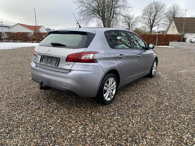 Brugt Peugeot 308 Active 120 HK (88 kW) 2015 Sølv Hatchback