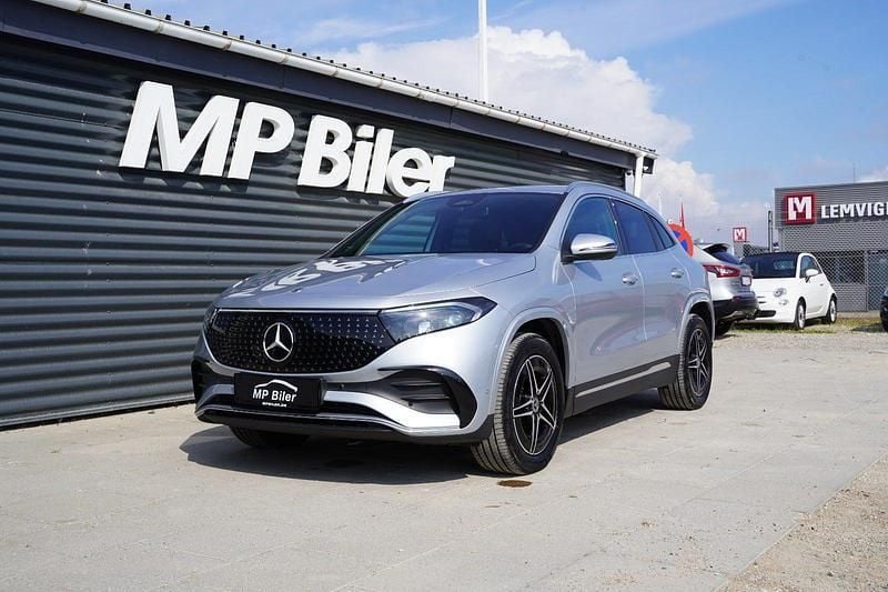 Sølvmetal Brugt 2024 Mercedes EQA350 AMG line SUV | 339.700 kr. (Fair pris) - Billede 1/4