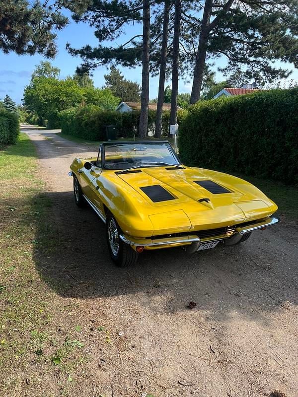 Gul Brugt 1973 Chevrolet Corvette Stingray | 450.000 kr. - Billede 1/7