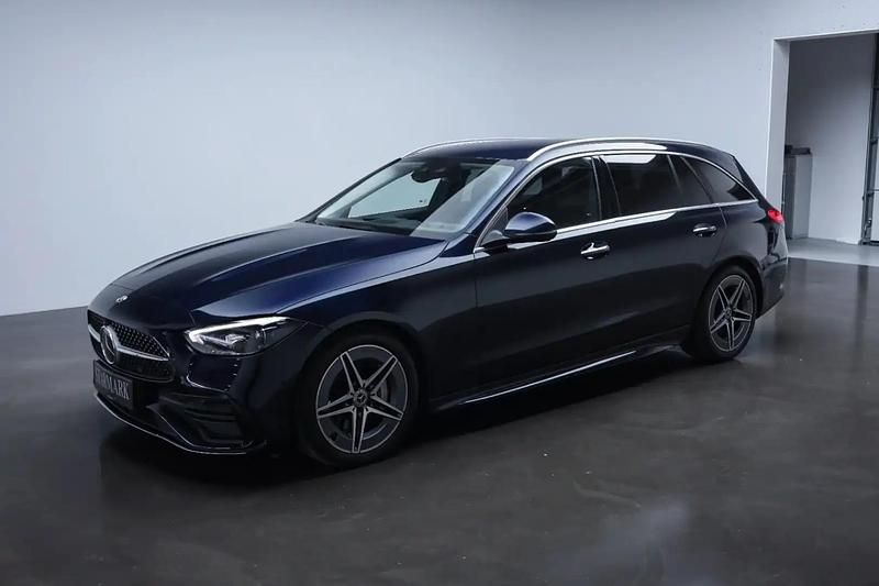 Blåmetal Brugt 2021 Mercedes C220 Stationcar | 424.900 kr. (Fair pris) - Billede 1/3