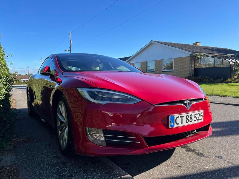 Brugt Tesla Model S Long Range AWD 580 kW (789 HK) 2020 Rød Hatchback