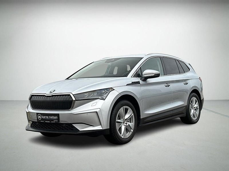 Sølvmetal Brugt 2022 Skoda Enyaq iV Lounge SUV | 269.800 kr. (God pris) - Billede 1/4