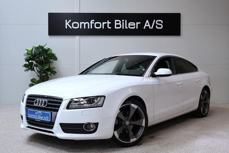 Hvid Brugt 2011 Audi A5 Sportback Hatchback | 119.900 kr. - Billede 1/4