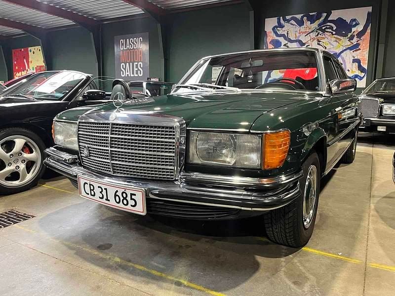 Brugt Mercedes 350 SE 1977 Grøn Sedan