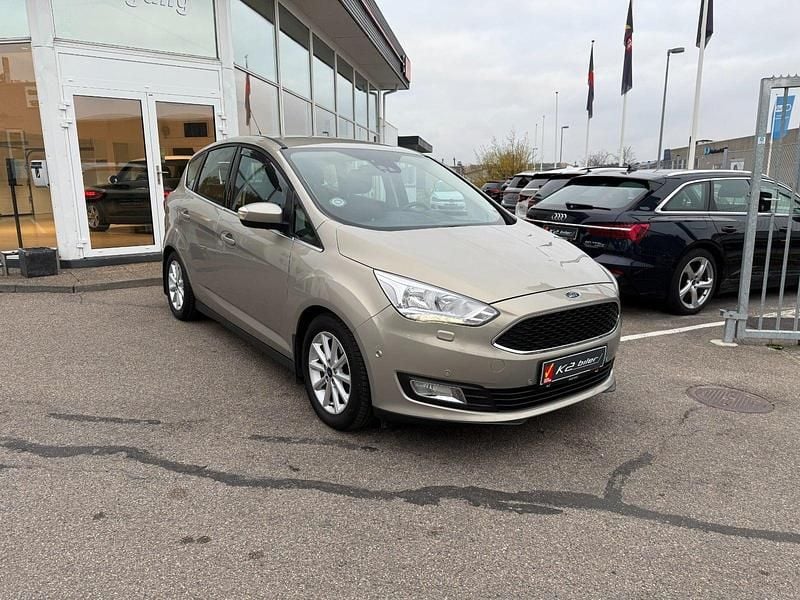 Champagnemetal Brugt 2016 Ford C-MAX Titanium MPV | 119.800 kr. (God pris) - Billede 1/4