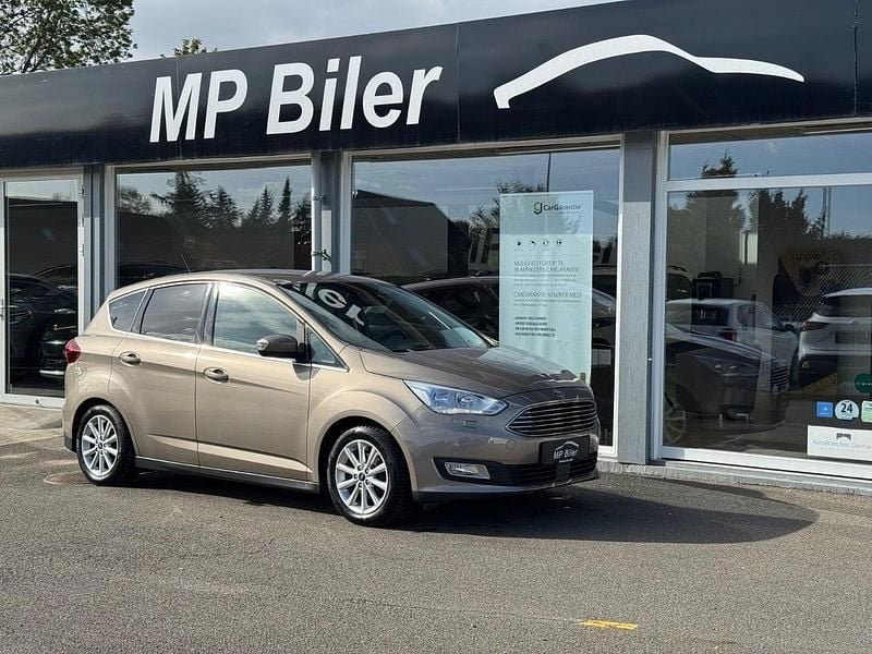 Champagnemetal Brugt 2018 Ford C-MAX Titanium MPV | 109.900 kr. (Lidt for dyr) - Billede 1/4
