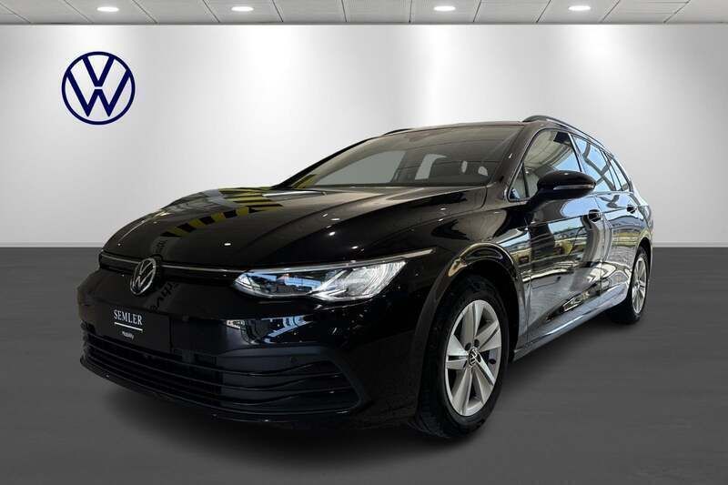 Sortmetal Brugt 2021 VW Golf VIII Life Stationcar | 219.900 kr. (Fair pris) - Billede 1/4