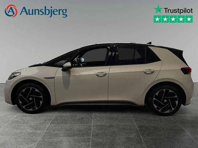 Brugt VW ID.3 Pro Performance 150 kW (204 HK) 2022 Hvid metal Hatchback