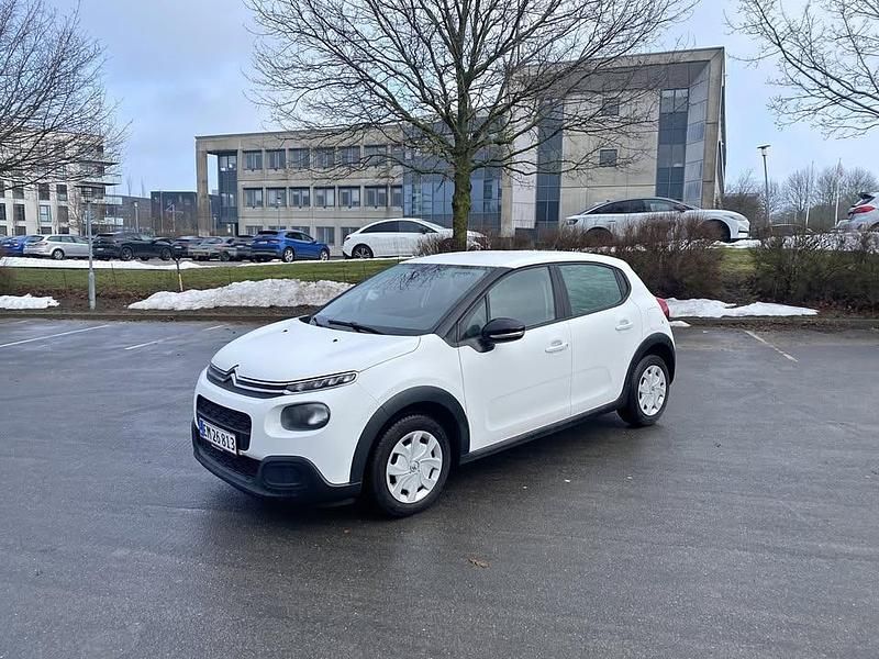 Brugt Citroën C3 PureTech 83 HK (61 kW) 2020 Hvid Hatchback
