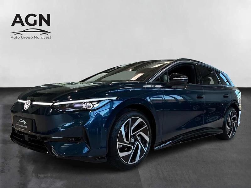 Blåmetal Brugt 2025 VW ID.7 Style Stationcar | 409.900 kr. - Billede 1/4
