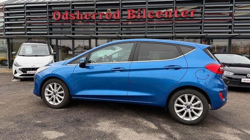 Brugt Ford Fiesta Titanium 125 HK (91 kW) 2020 Blåmetal Hatchback