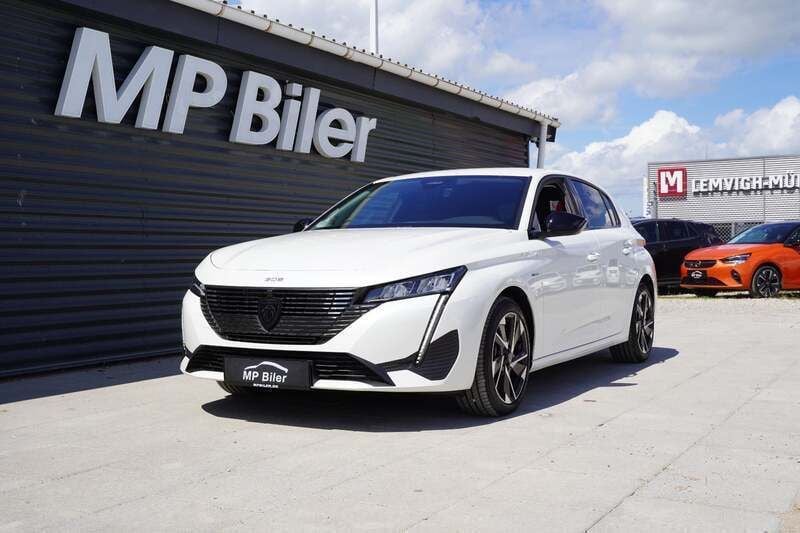 Hvid Brugt 2022 Peugeot 308 Selection Sky Hatchback | 239.700 kr. - Billede 1/4