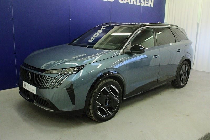 Brugt Peugeot e-5008 GT 154 kW (210 HK) 2024 Blåmetal SUV