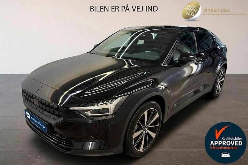Sort Brugt 2022 Polestar 2 Hatchback | 144.900 kr. (God pris) - Billede 1/4