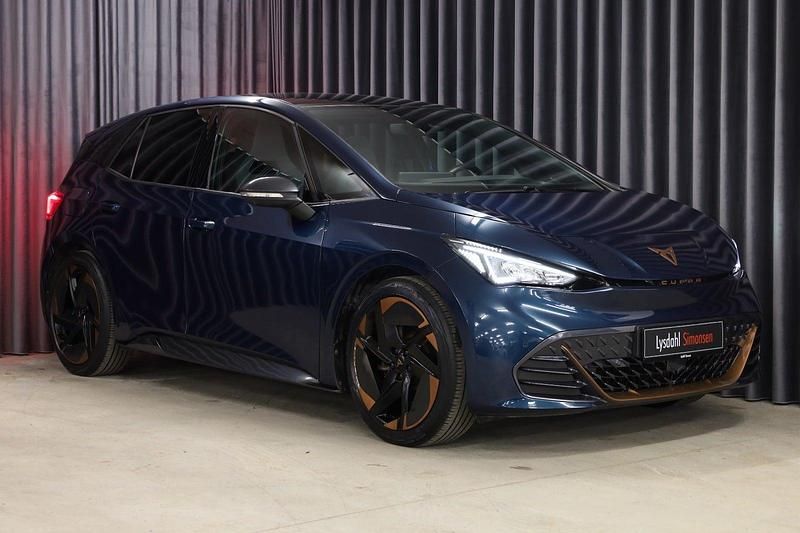 Blåmetal Brugt 2022 Cupra Born High Hatchback | 194.900 kr. (Fair pris) - Billede 1/4