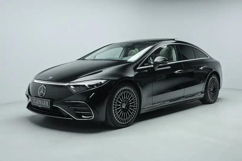 Sort Ny 2024 Mercedes EQS450+ AMG line | 999.900 kr. (God pris) - Billede 1/3