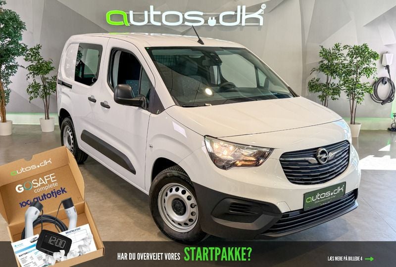 Hvid Brugt 2023 Opel Combo-e Life Enjoy Van | 129.000 kr. - Billede 1/3