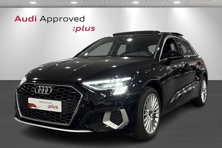 Sort Brugt 2024 Audi A3 Prestige | 329.900 kr. - Billede 1/4