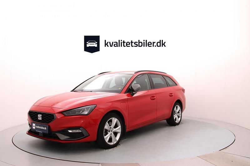 Brugt Seat Leon FR 204 HK (150 kW) 2021 Rød Stationcar