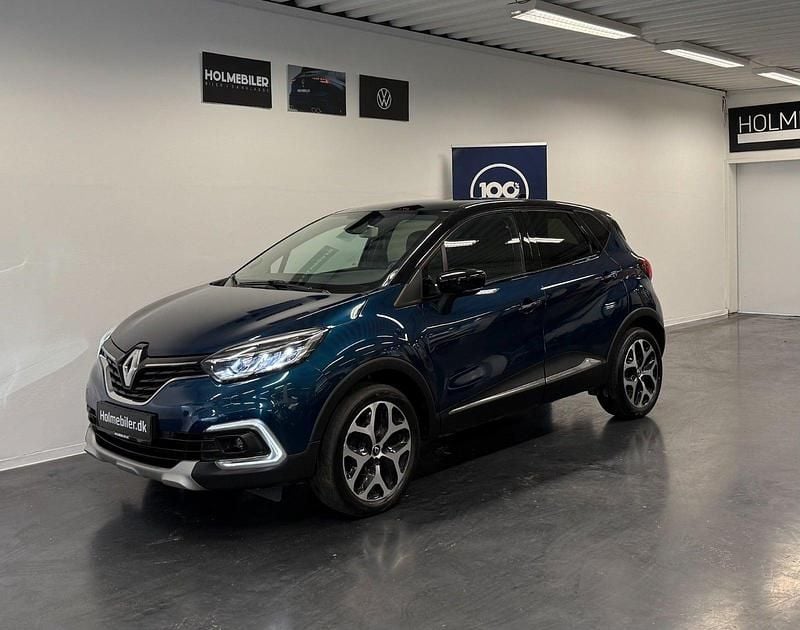Blå Brugt 2018 Renault Captur Intens SUV | 76.900 kr. (God pris) - Billede 1/4