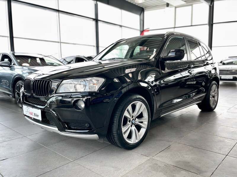 Sortmetal Brugt 2013 BMW X3 SUV | 129.700 kr. - Billede 1/4