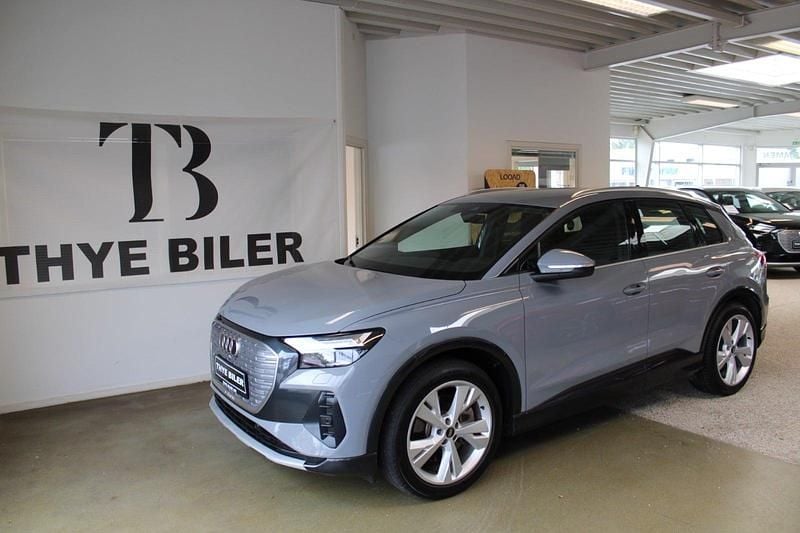 Grå Brugt 2022 Audi Q4 e-tron Advanced SUV | 249.900 kr. (God pris) - Billede 1/4