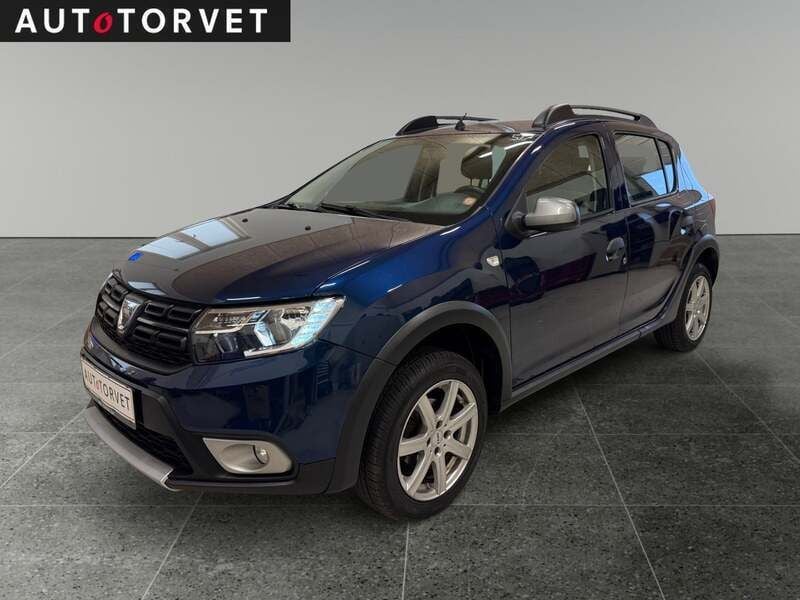 Blå Brugt 2017 Dacia Sandero Prestige Hatchback | 59.700 kr. (Fair pris) - Billede 1/4