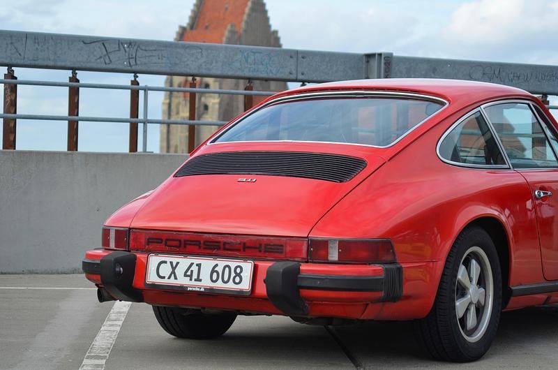 Brugt Porsche 911 155 HK (114 kW) 1974 Rød Coupe