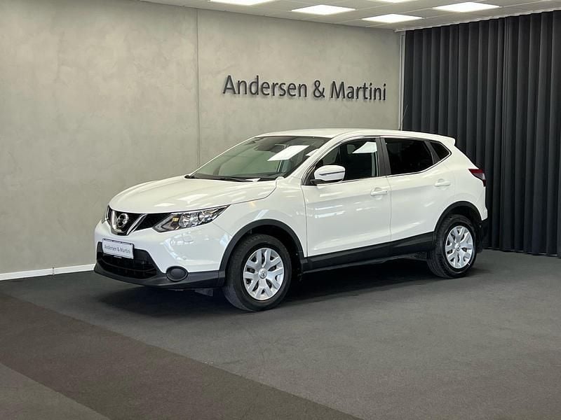 Hvid Brugt 2016 Nissan Qashqai Visia SUV | 125.000 kr. (Lidt for dyr) - Billede 1/4