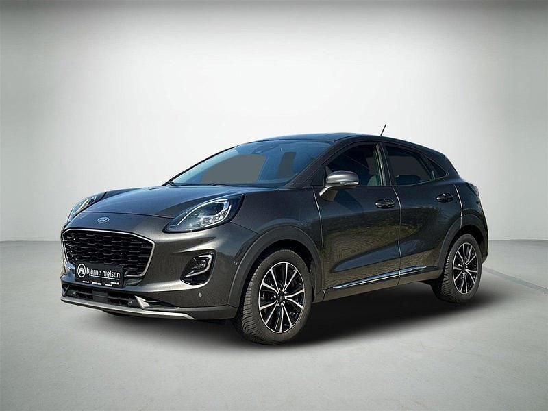 Mørkgrå Brugt 2021 Ford Puma Titanium | 188.900 kr. (Fair pris) - Billede 1/4