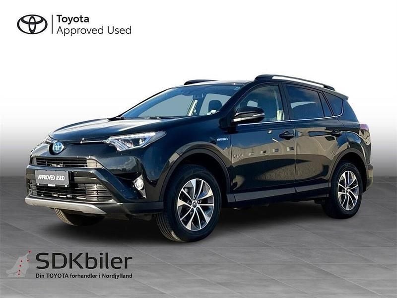 Sortmetal Brugt 2018 Toyota RAV4 Hybrid H3 SUV | 229.900 kr. (Fair pris) - Billede 1/3
