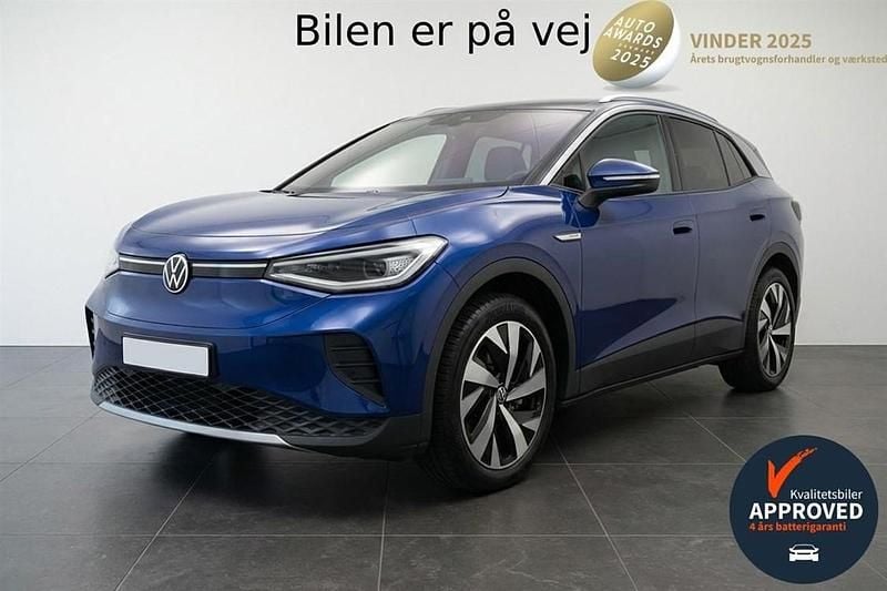 Blå Brugt 2021 VW ID.4 Pro Performance SUV | 164.900 kr. (Super pris) - Billede 1/4