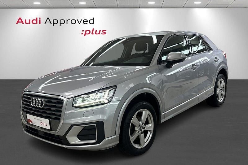 Sølvmetal Brugt 2019 Audi Q2 Sport SUV | 209.900 kr. (God pris) - Billede 1/4