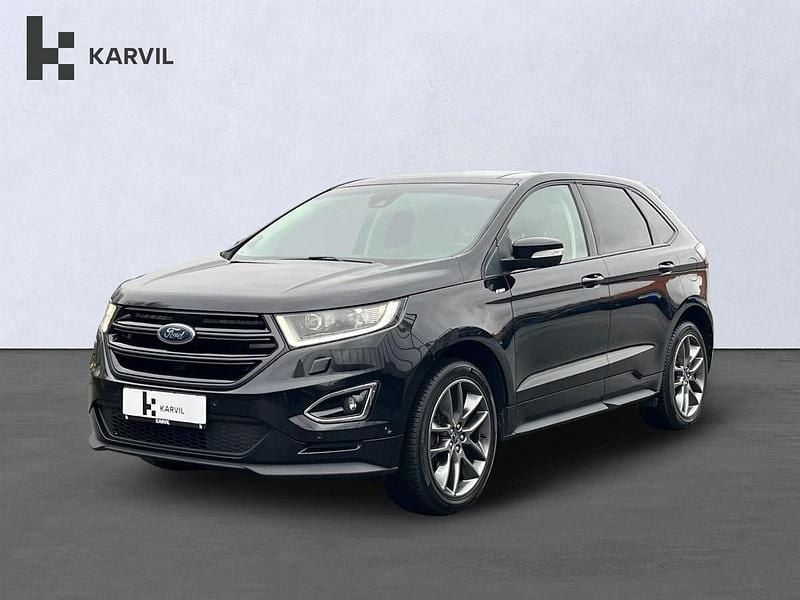 Sortmetal Brugt 2018 Ford Edge ST-Line SUV | 269.900 kr. - Billede 1/4