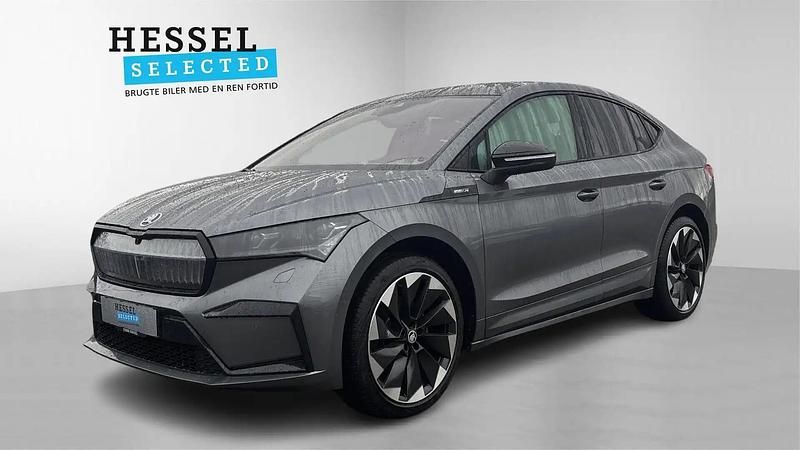Grå Brugt 2023 Skoda Enyaq iV SportLine SUV | 319.900 kr. (Dyr) - Billede 1/4