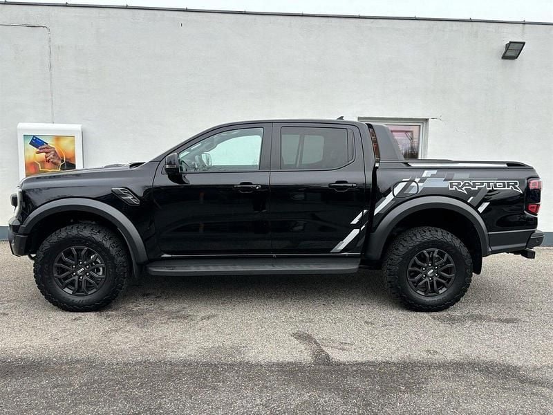 Ny Ford Ranger Raptor 210 HK (154 kW) 2025 Sortmetal Afhentning
